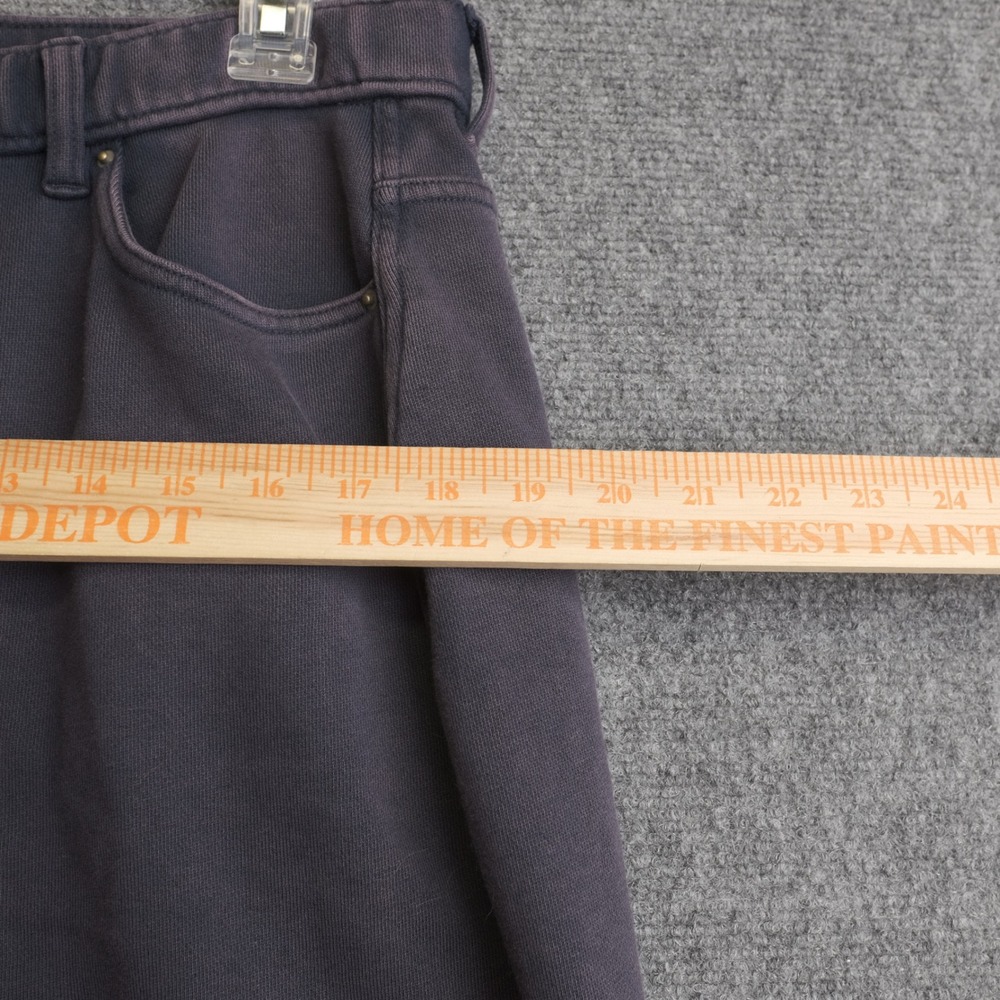 GAP French Terry Barrel Pants Womens M Petite Tapestry Blue Relaxed Fit Casual - Picture 7 of 12